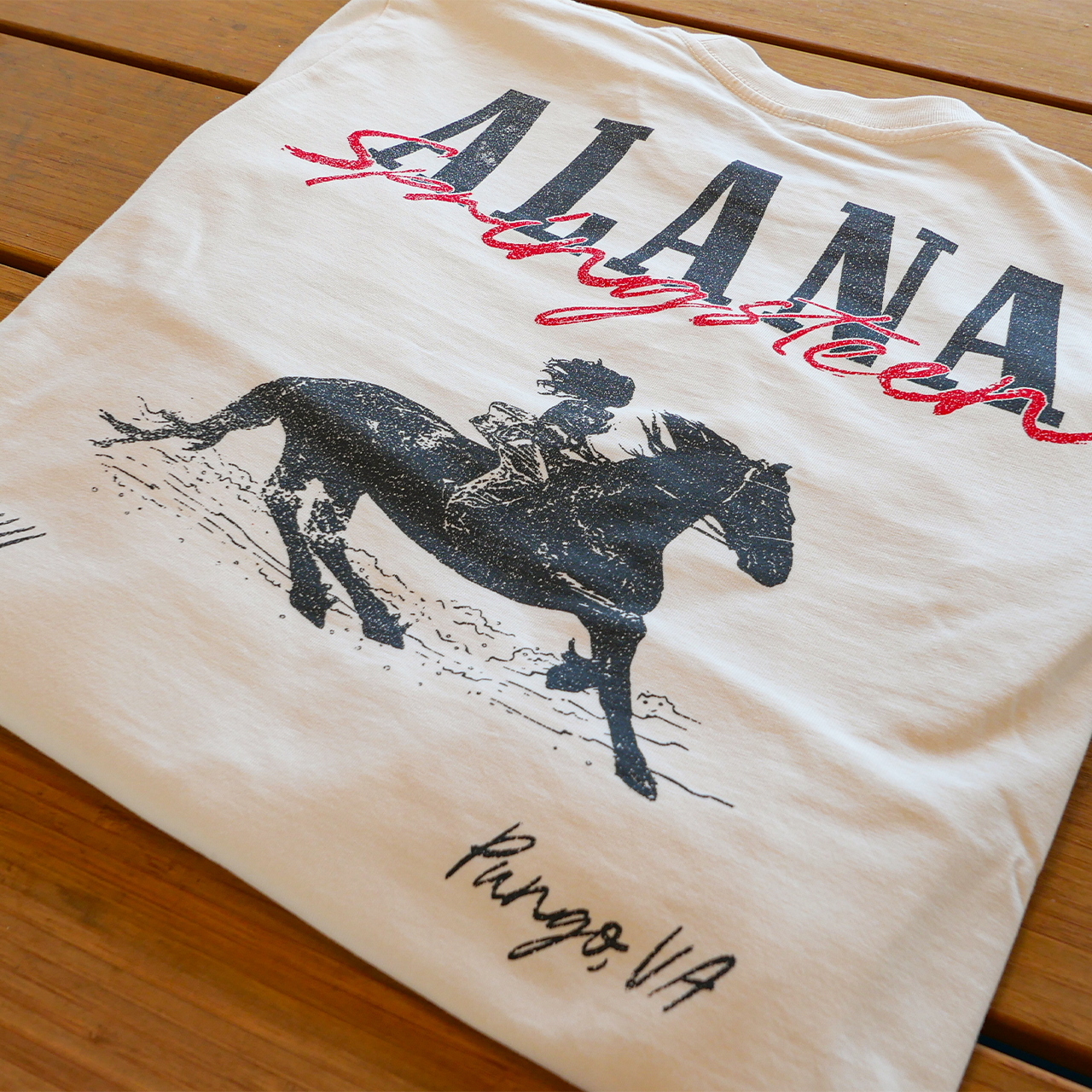 long sleeve cowgirl tee