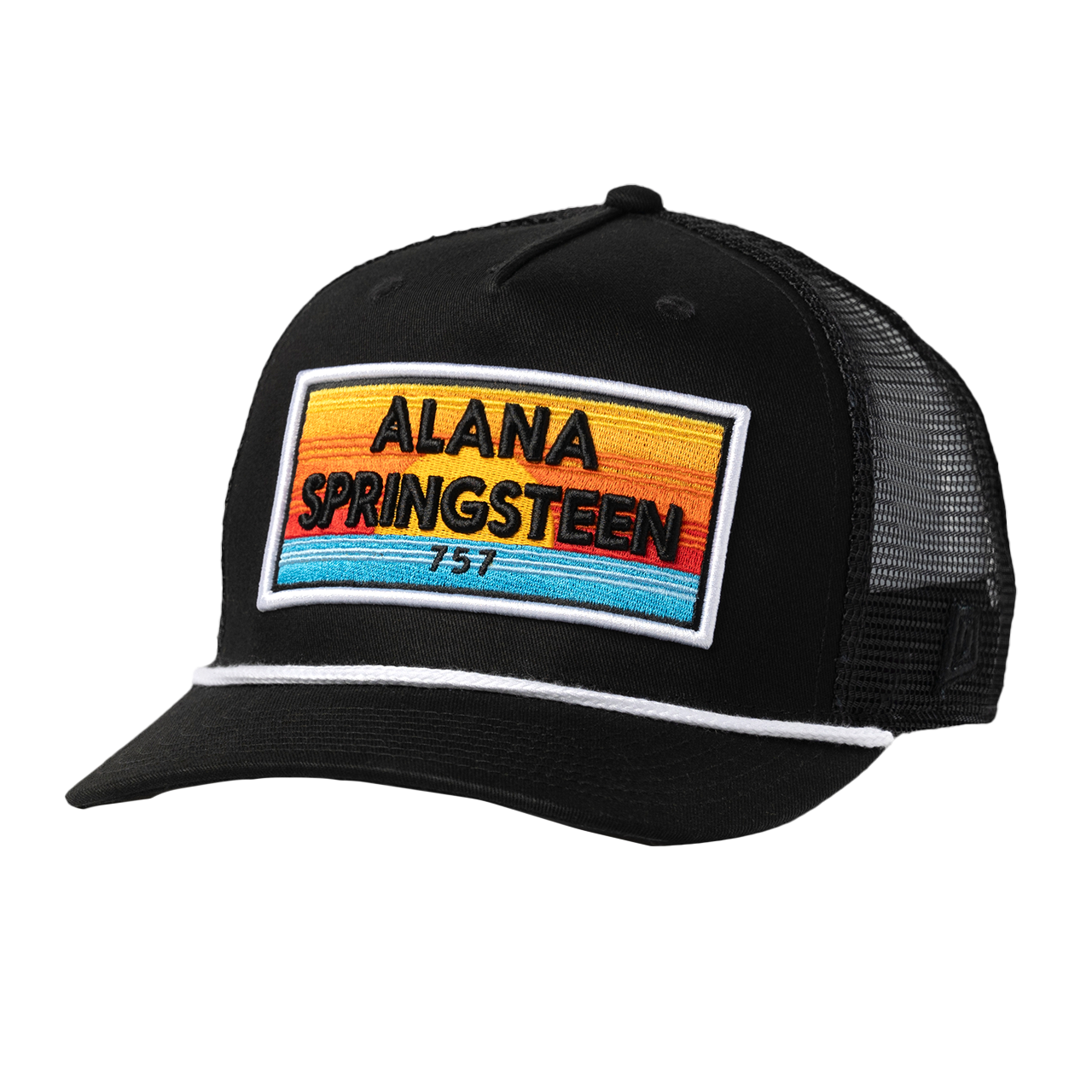 sunset snapback hat