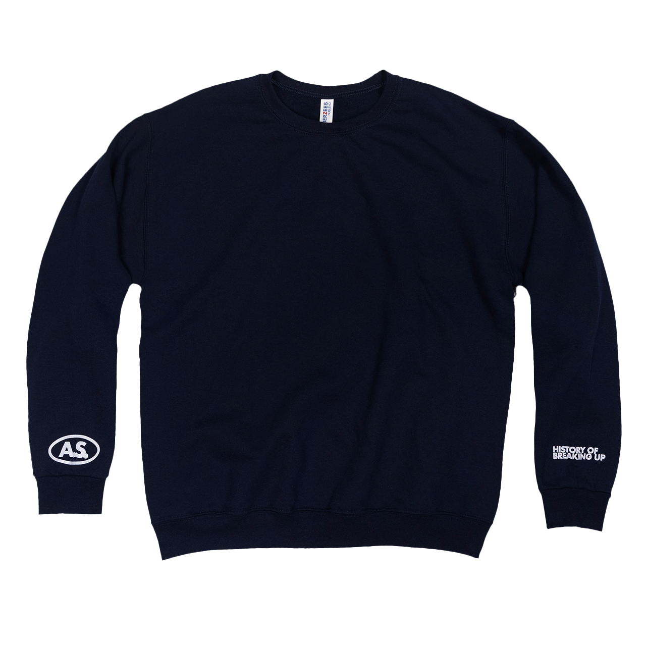 navy crew sweatshirt