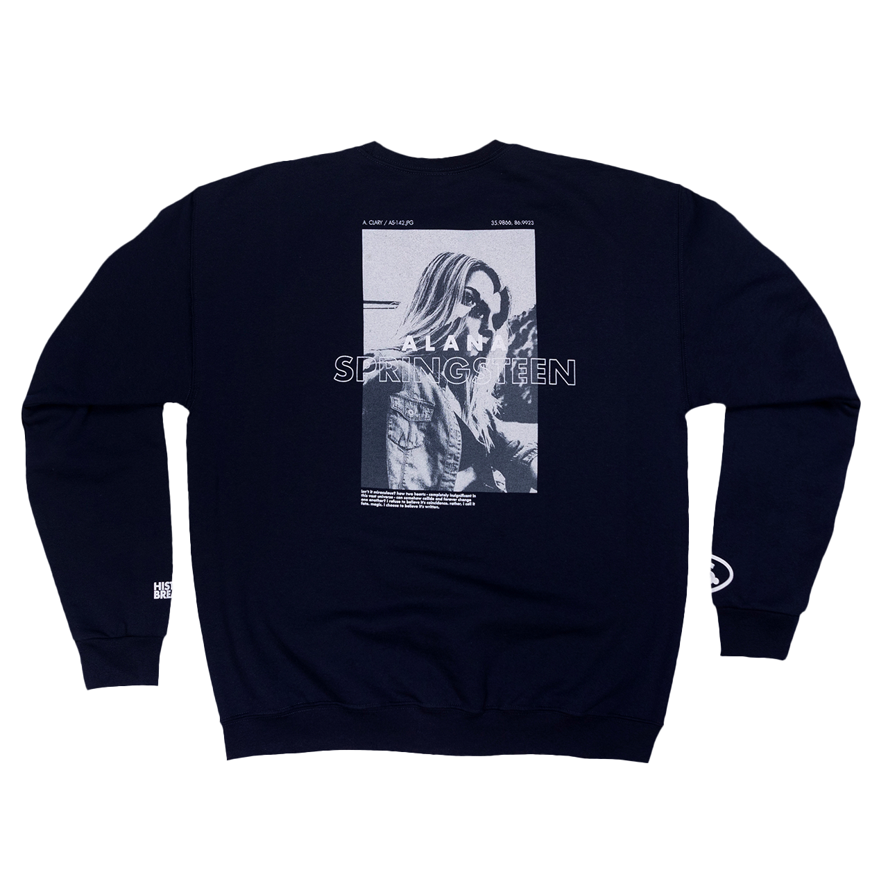 navy crew sweatshirt