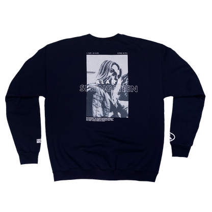 navy crew sweatshirt