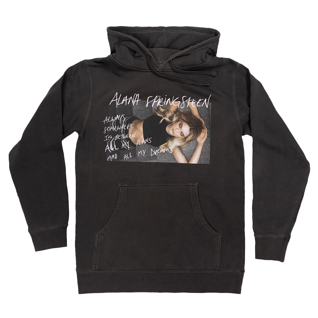 always somewhere photo hoodie