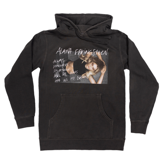 always somewhere photo hoodie