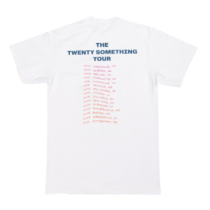 twenty something tour tee